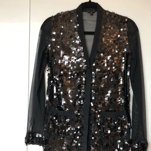 Anna Sui Sequin Cardigan